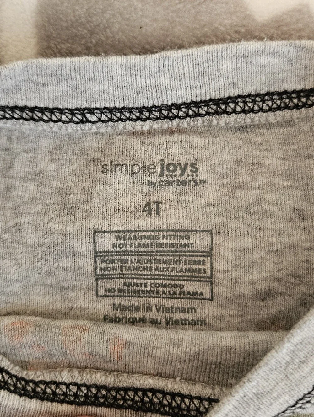 Carter's Toddler Boys Pajama Set 4T